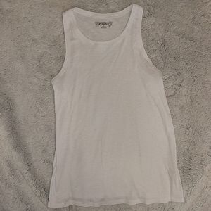 Mudd white flowy top